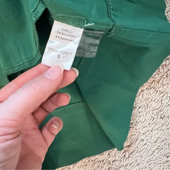 Tuckernuck Pomander Place Palm Green Cotton Tiered Dress - Picture 6 of 6